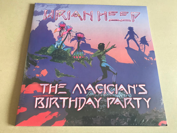 THE MAGICIANS BIRTHDAY PARTY by URIAH HEEP Vinyl Double Album RCV224LP