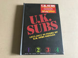 uk subs ‎– 1977 - 2017, 40 Years Of U.K. Subs Singles 4 x cd box set / book