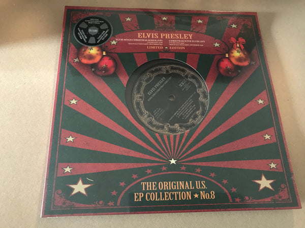 ELVIS PRESLEY US EP COLLECTION VOLUME 8 10” RED VINYL disc LTD