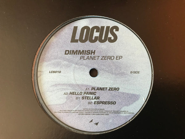 Dimmish- Planet Zero EP 12" Vinyl LCS010