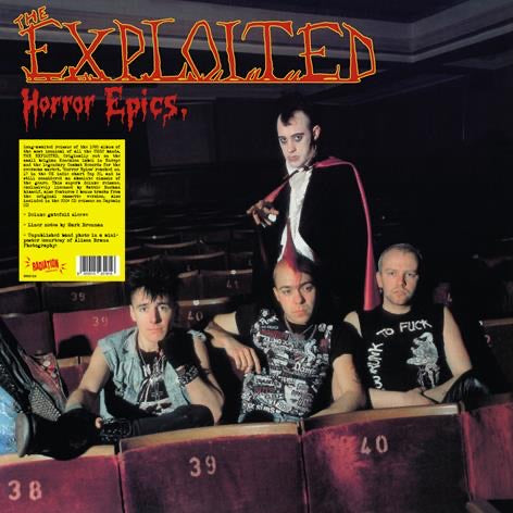EXPLOITED - HORROR EPICS VINYL LP IN GATEFOLD SLEEVE WITH POSTER RRS124