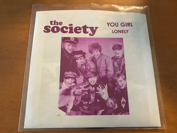 YOU GIRL C/W LONELY  by SOCIETY, THE  Vinyl 7"  BW645
