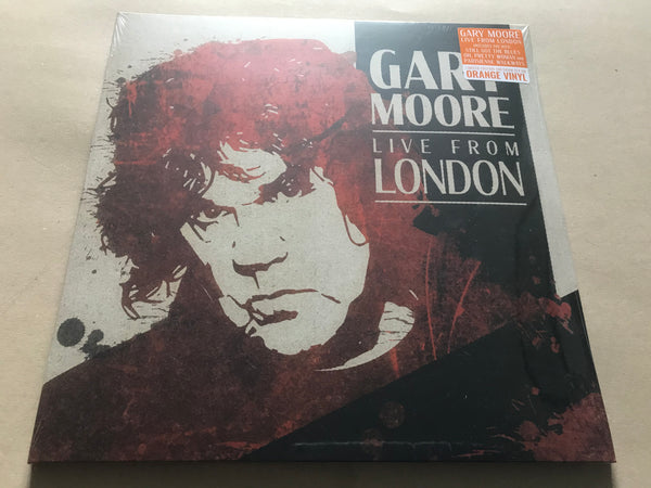 Gary Moore ‎– Live From London ltd 2 x orange vinyl lp  PRD 7605 1-2