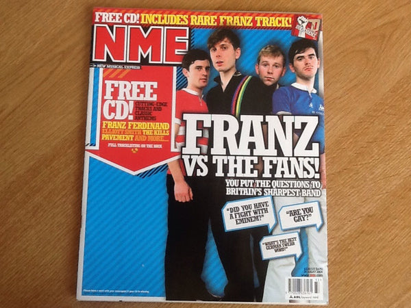 New musical express magazine 14th august 2004