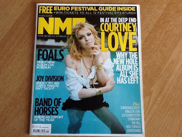 New musical express magazine 24th April 2010
