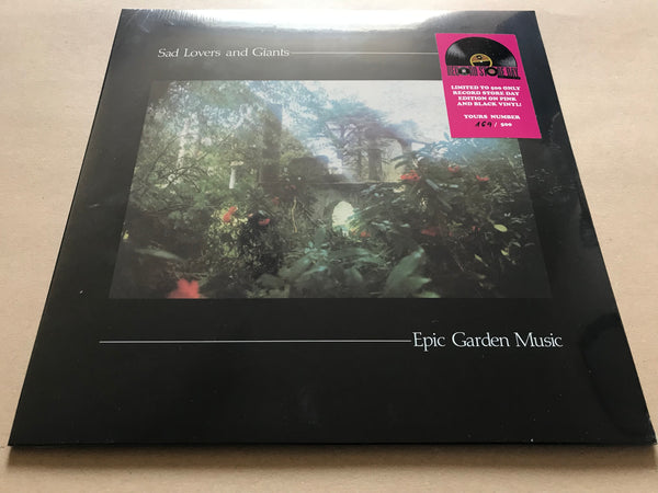 Sad Lovers And Giants ‎– Epic Garden Music rsd 2019 vinyl lp