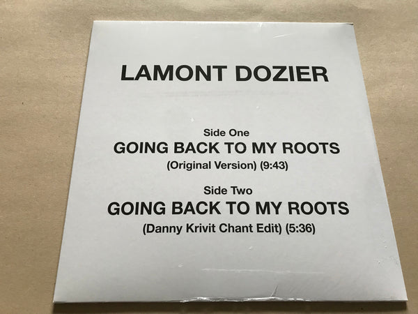LAMONT DOZIER GOING BACK TO MY ROOTS 2019 reissue remix + original 12” vinyl