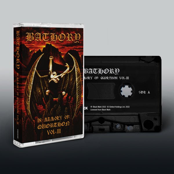 IN MEMORY OF QUORTHON VOL 3 by BATHORY Music Cassette BOBV985MC - punk to funk heaven