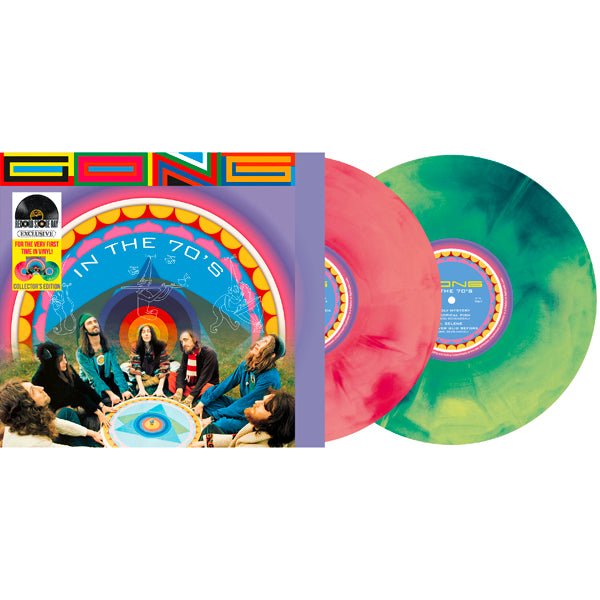 IN THE 70'S (PURPLE/PINK + BLUE/YELLOW VINYLS) (RSD 2022) by GONG Vinyl Double Album - punk to funk heaven
