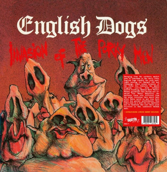 Invasion Of The Porky Men Artist ENGLISH DOGS Format:LP Label:RADIATION REISSUES Catalogue No:RRS175 - punk to funk heaven