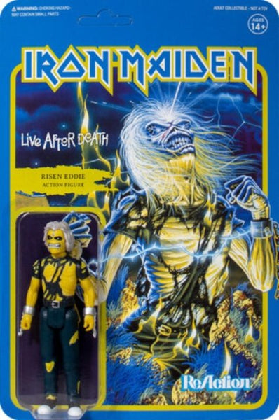 Iron Maiden Reaction Figure - Live After Death (Album Art) super 7 - punk to funk heaven