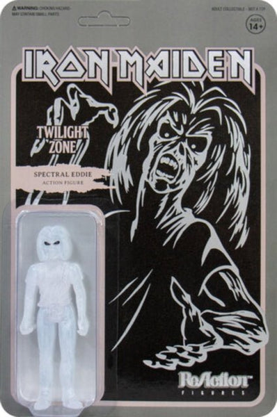 Iron Maiden Reaction Figure - Twilight Zone (Single Art) super 7 - punk to funk heaven