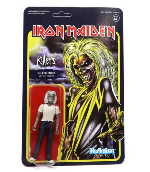 Iron Maiden Reaction W1 - Killers (Re - Pack) super 7 - punk to funk heaven