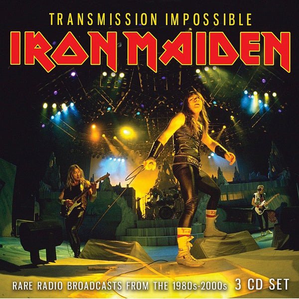 IRON MAIDEN TRANSMISSION IMPOSSIBLE (3CD) COMPACT DISC - 3 CD BOX SET Item no. :ETTB137 - punk to funk heaven
