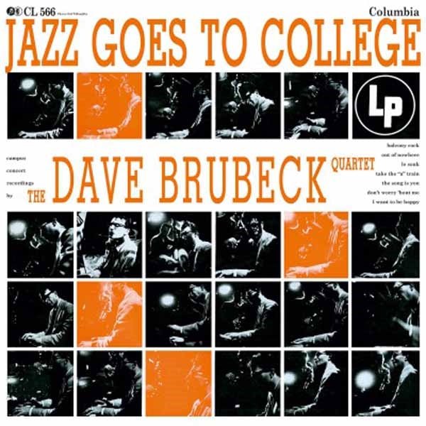 JAZZ GOES TO COLLECGE (COLOURED) by DAVE BRUBECK QUARTET Vinyl LP MOVLP1520C - punk to funk heaven