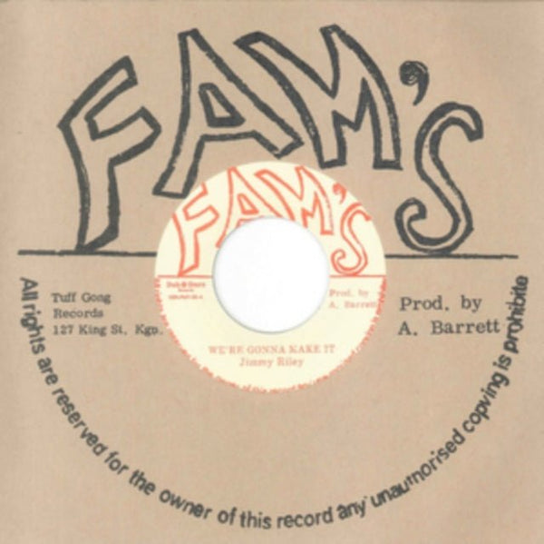 Jimmy Riley ‎– We're Gonna Make It Label: Fam's ‎– none Format: Vinyl, 7", 45 RPM, Reissue - punk to funk heaven