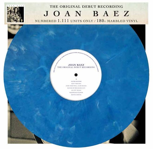 JOAN BAEZ (THE ORIGINALS DEBUT RECORDING) by JOAN BAEZ Vinyl LP - punk to funk heaven