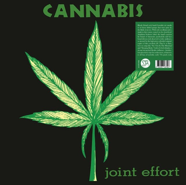 Joint Effort Artist CANNABIS Format:LP Label:SURVIVAL RESEARCH Catalogue No:SVVRCH066 - punk to funk heaven