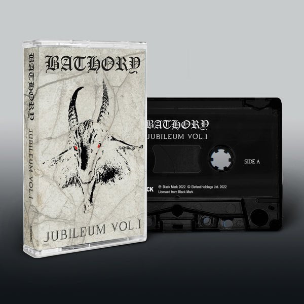 JUBILEUM VOL 1 by BATHORY Music Cassette BOBV986MC - punk to funk heaven