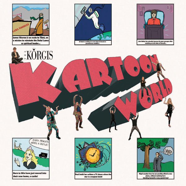 KARTOON WORLD by KORGIS THE Compact Disc Double SJPCD644 - punk to funk heaven