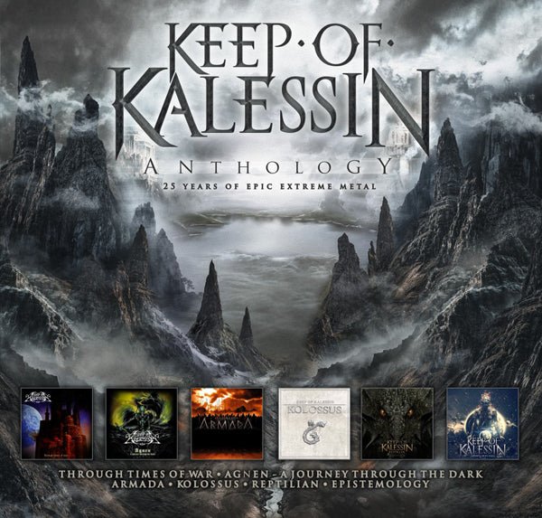 KEEP OF KALESSIN ANTHOLOGY - 25 YEARS OF EPIC EXTREME METAL(6CD) COMPACT DISC BOX SET Item no. :BOBV866CDBX - punk to funk heaven
