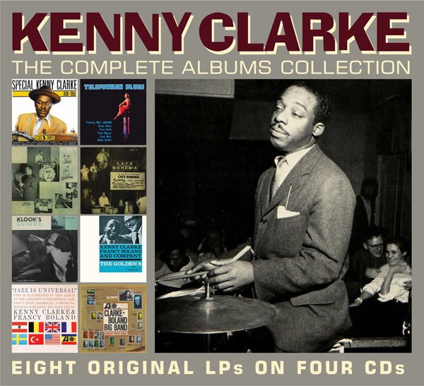 KENNY CLARKE THE COMPLETE ALBUMS COLLECTION (4CD) COMPACT DISC - 4 CD BOX SET - punk to funk heaven