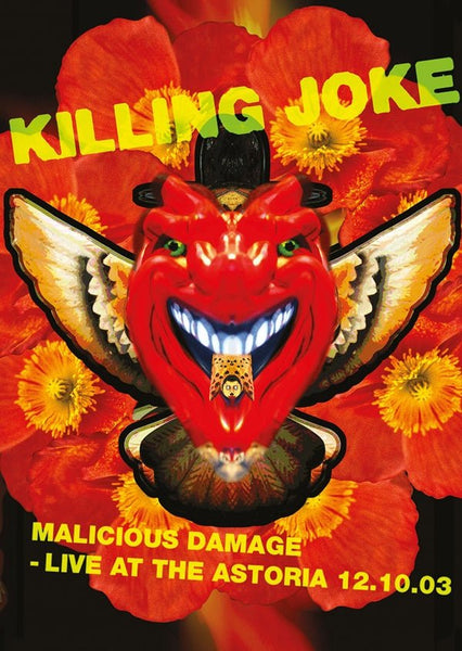 KILLING JOKE MALICIOUS DAMAGE: LIVE AT THE ASTORIA DVD Item no. :CADIZDVD177 - punk to funk heaven
