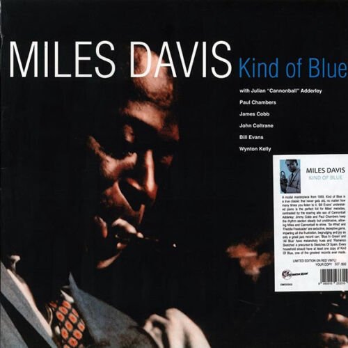 Kind Of Blue (Red Vinyl) Artist MILES DAVIS Format:LP Label:DESTINATION MOON Catalogue No:DMOO003CV - punk to funk heaven