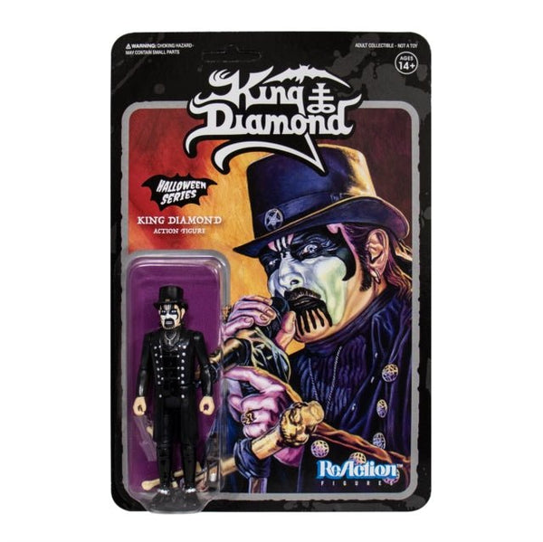 King Diamond Reaction Figure - King Diamond Top Hat super 7 - punk to funk heaven