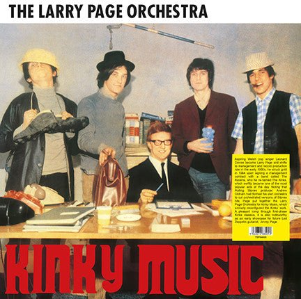 Kinky Music Artist The Larry Page Orchestra Format:Vinyl / 12" Album Label:Trading Places Catalogue No:TDP54005 - punk to funk heaven