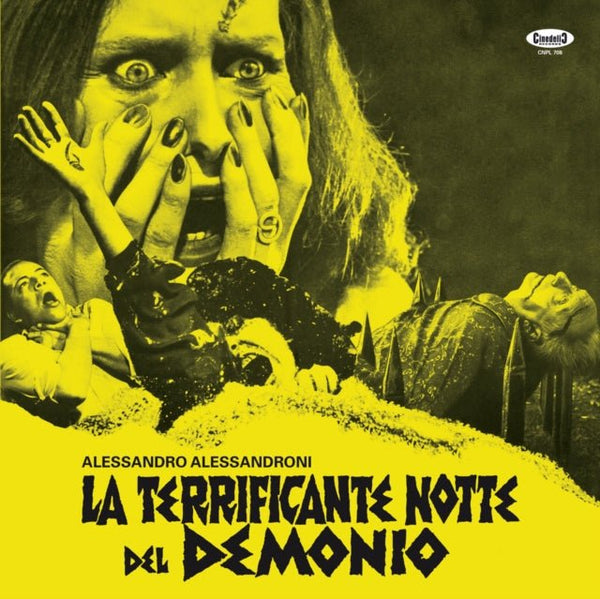 La terrificante notte del demonio Composer Alessandro Alessandroni Format:Vinyl / 12" Album Label:Cinedelic Catalogue No:CNST708RE - punk to funk heaven