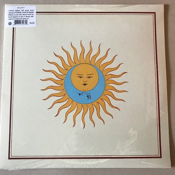 Larks' Tongues In Aspic - Alt mixes KING CRIMSON LP DGM PANEGYRIC No:KCLLP11 - punk to funk heaven