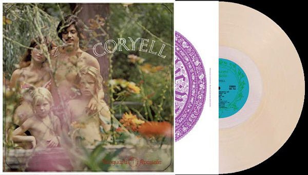 LARRY CORYELL CORYELL (CRYSTAL CLEAR PINK VINYL) VINYL LP - punk to funk heaven