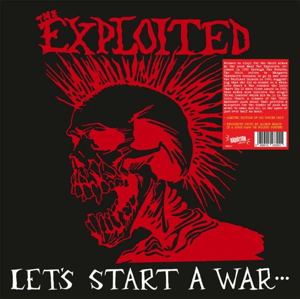Let's Start A War... ...Said Maggie One Day Artist EXPLOITED Format:LP Label:RADIATION REISSUE Catalogue No:RRS167 - punk to funk heaven