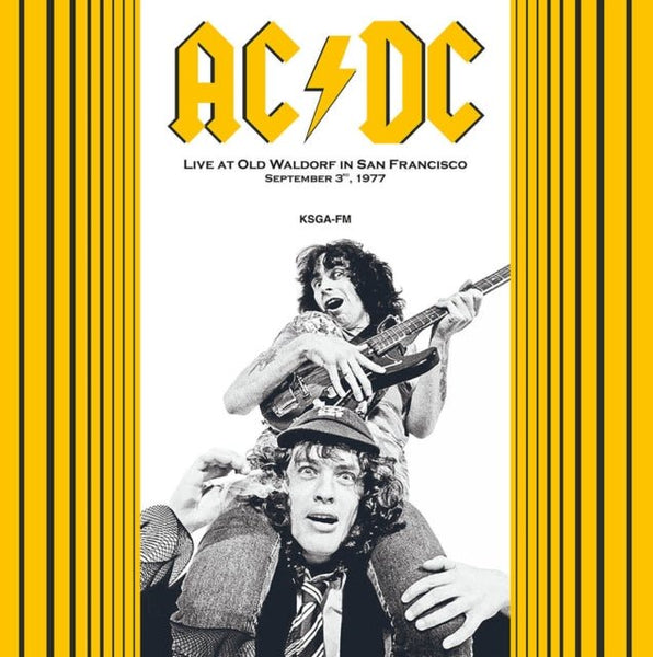Live At Old Waldorf In San Francisco September 3 1977 (Red Vinyl) Artist AC/DC Format:LP Label:DOL Catalogue No:DOR2111H - punk to funk heaven