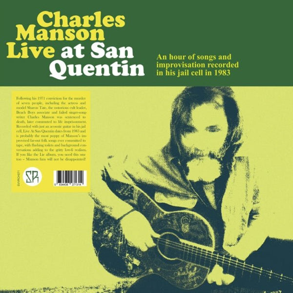 Live At San Quentin Artist CHARLES MANSON Format:LP Label:SURVIVAL RESEARCH Catalogue No:SVVRCH071 - punk to funk heaven