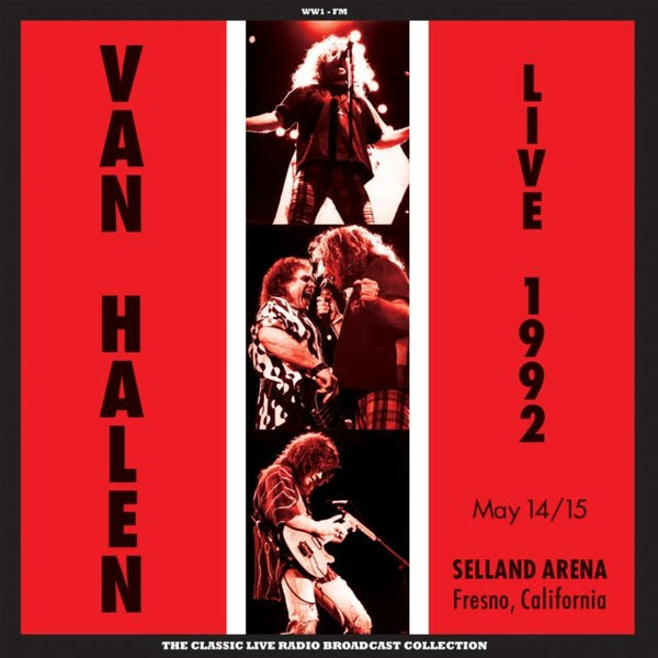 Live At Selland Arena Fresno 1992 (Red Marble Vinyl) Artist VAN HALEN Format:LP x 2 Label:SECOND RECORDS Catalogue No:SRFM0024ME - punk to funk heaven