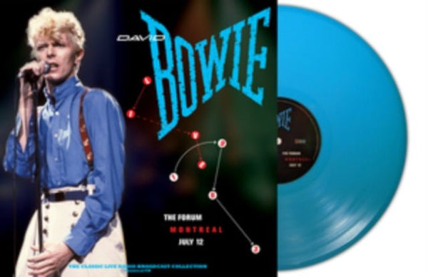 Live at The Forum Montreal 1983 Artist David Bowie Format:Vinyl / 12" Album blue Coloured Vinyl Label:Second Records - punk to funk heaven