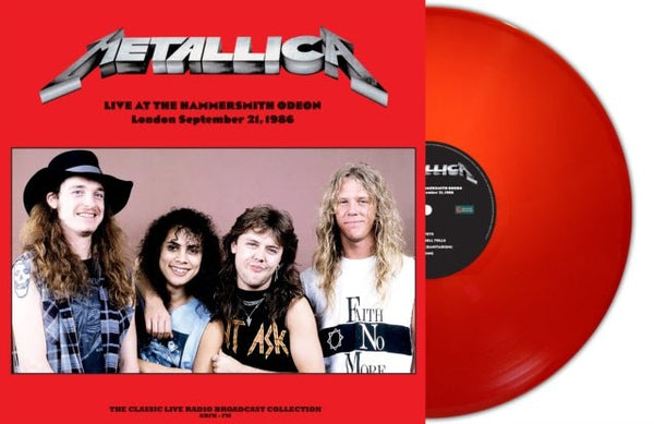 Live at the Hammersmith Odeon, London, September 21st 1986 Artist Metallica Format:Vinyl / 12" Album Coloured Vinyl Label:Second Records Catalogue No:SRFM0011CV - punk to funk heaven