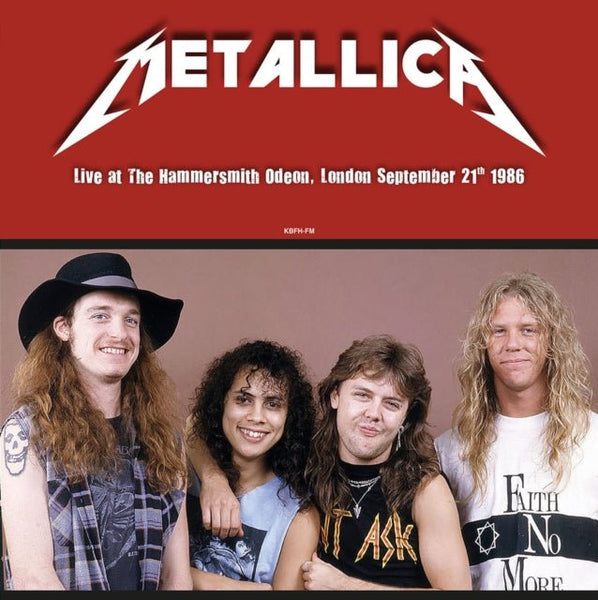 Live At The Hammersmith Odeon London September 21th 1986 (Colour Artist METALLICA Format:LP Label:DOL Catalogue No:DOR2131H - punk to funk heaven