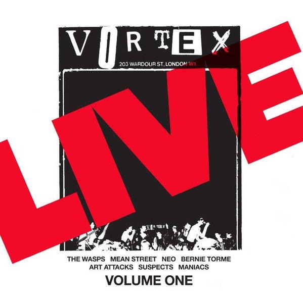 Live at the Vortex Artist Various Artists Format:Vinyl / 12" Album Label:Spittle Records Catalogue No:SPITTLE111LP - punk to funk heaven