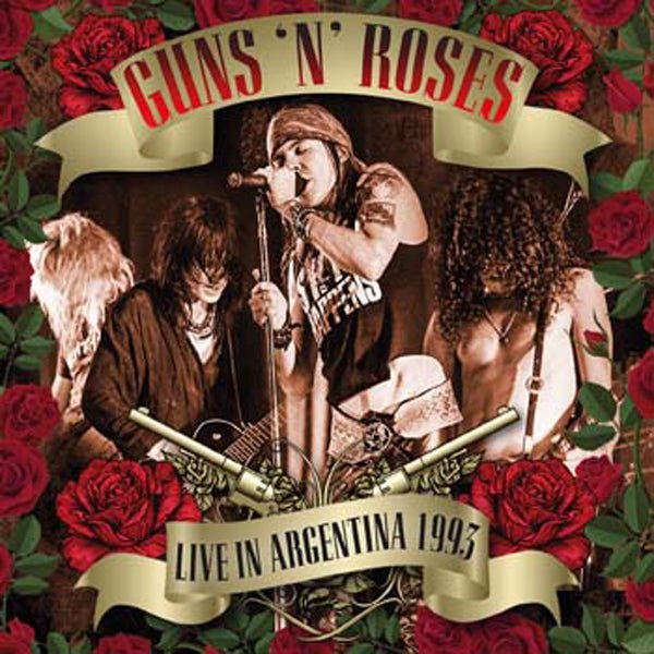 LIVE IN ARGENTINA 1993 (2CD) by GUNS N' ROSES Compact Disc Double RV2CD2186 - punk to funk heaven