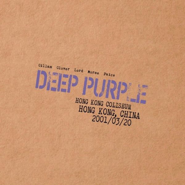 Live in Hong Kong 2001 Artist Deep Purple Format:Vinyl / 12" Album Coloured Vinyl Box Set Label:earMUSIC Catalogue No:0214022EMU - punk to funk heaven