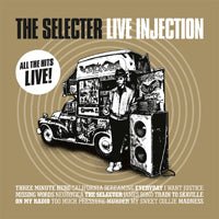 LIVE INJECTION (WHITE VINYL) by SELECTER, THE Vinyl LP PLATE021LP - punk to funk heaven