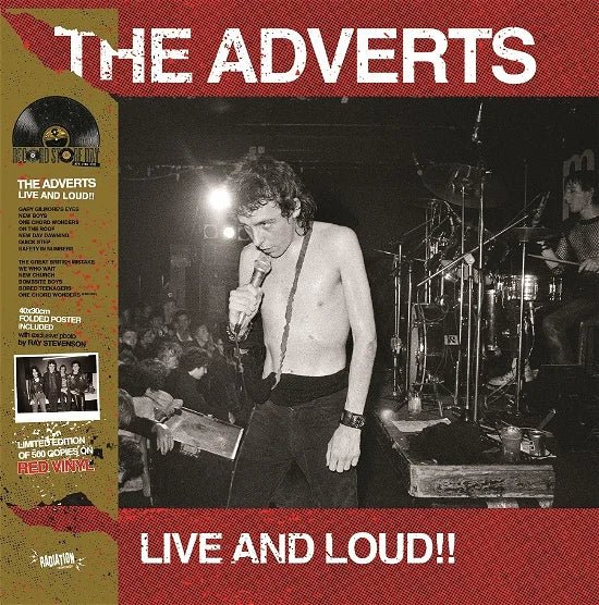 Live & loud Artist The Adverts Format:Vinyl / 12" Album Coloured Vinyl (Limited Edition) Label:Radiation Reissues - punk to funk heaven