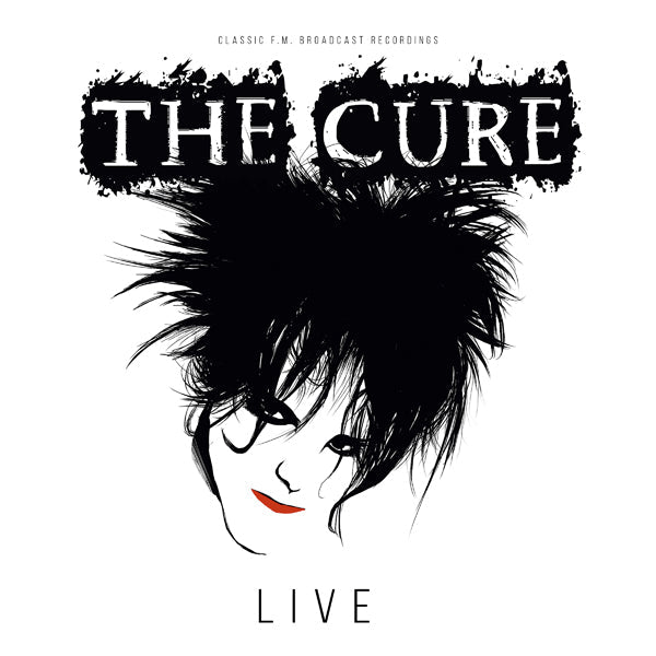 LIVE (WHITE VINYL) by CURE, THE Vinyl LP - punk to funk heaven