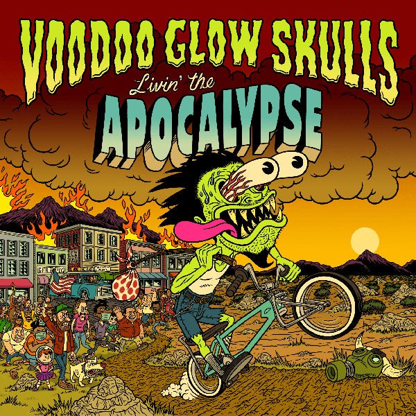 LIVIN' THE APOCALYPSE by VOODOO GLOW SKULLS Vinyl LP DSR146 - punk to funk heaven