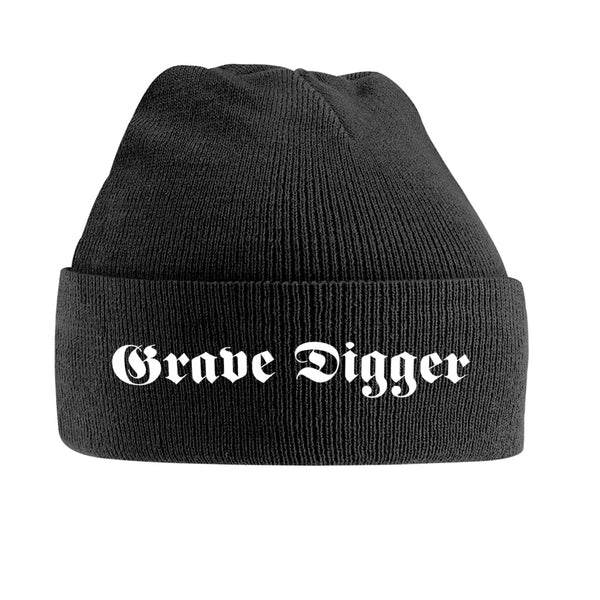 LOGO by GRAVE DIGGER Knitted Ski Hat PHHAT248 - punk to funk heaven