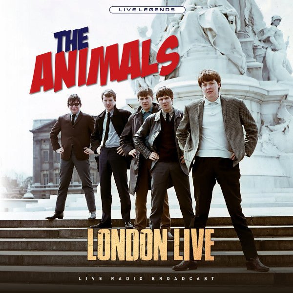 London Live (Transparent Red Vinyl) by ANIMALS lp - punk to funk heaven