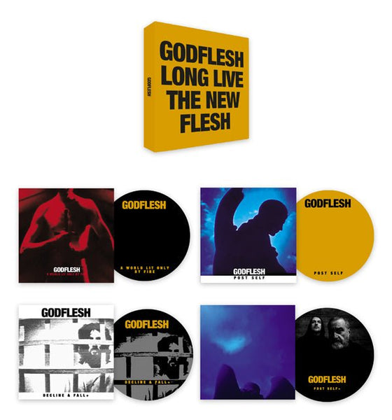 LONG LIVE THE NEW FLESH (4CD BOX SET) by GODFLESH Compact Disc Box Set AREC053CD - punk to funk heaven